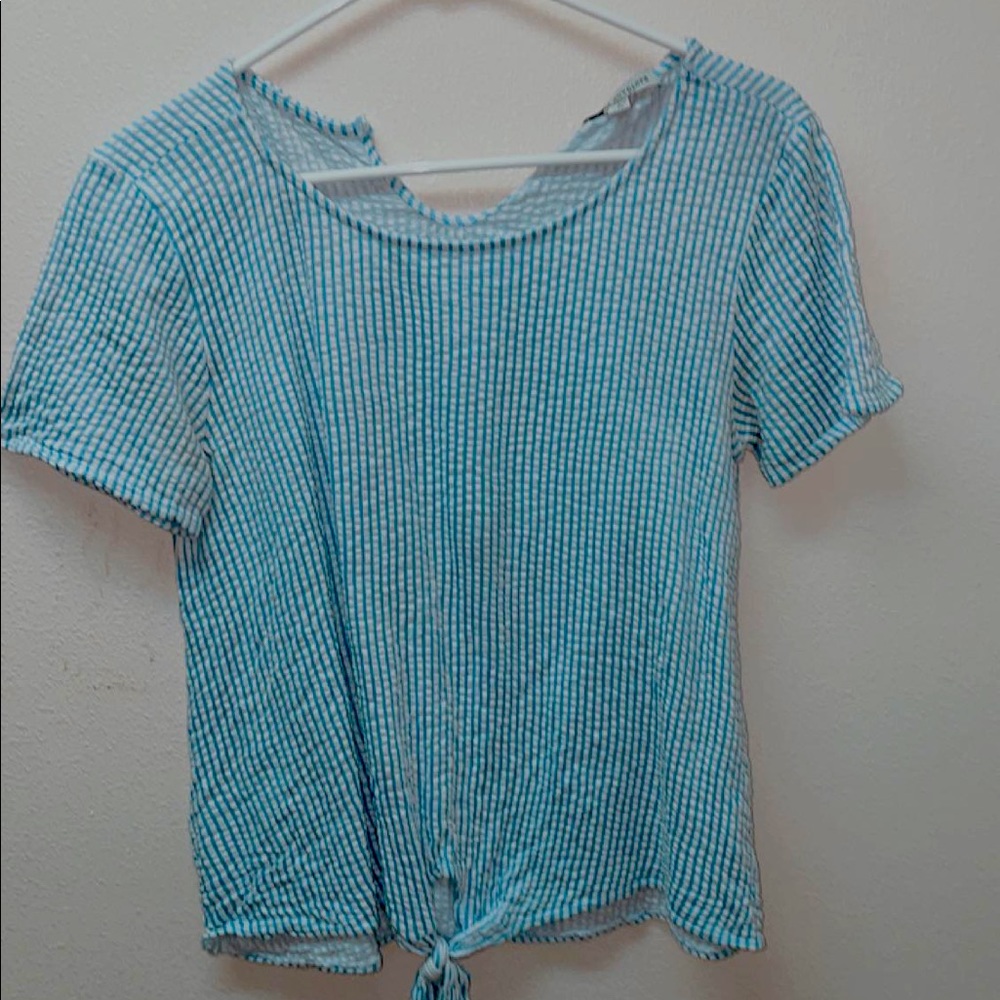 green envelope cute tee